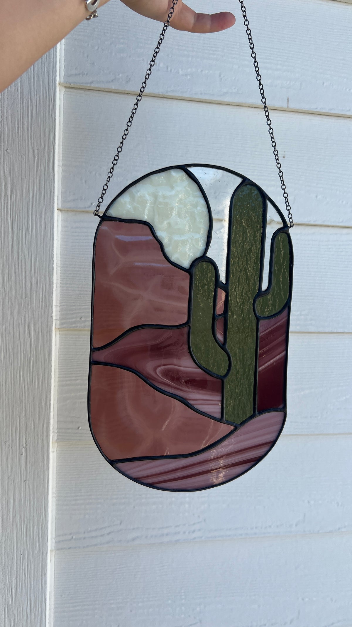 Mauve Desert Scene