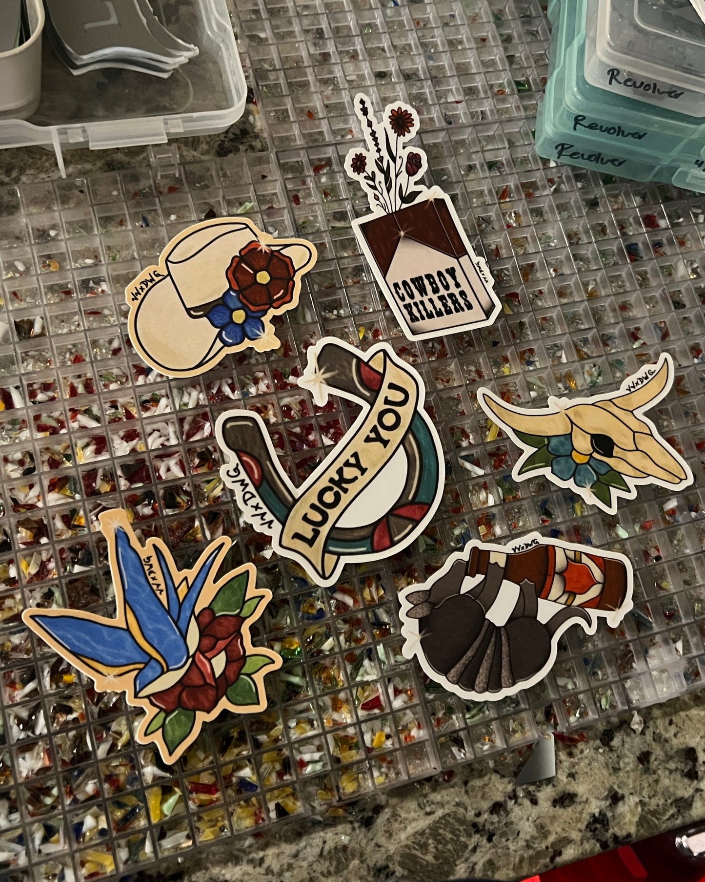 DWG X VV Stickers (LIMITED RUN)
