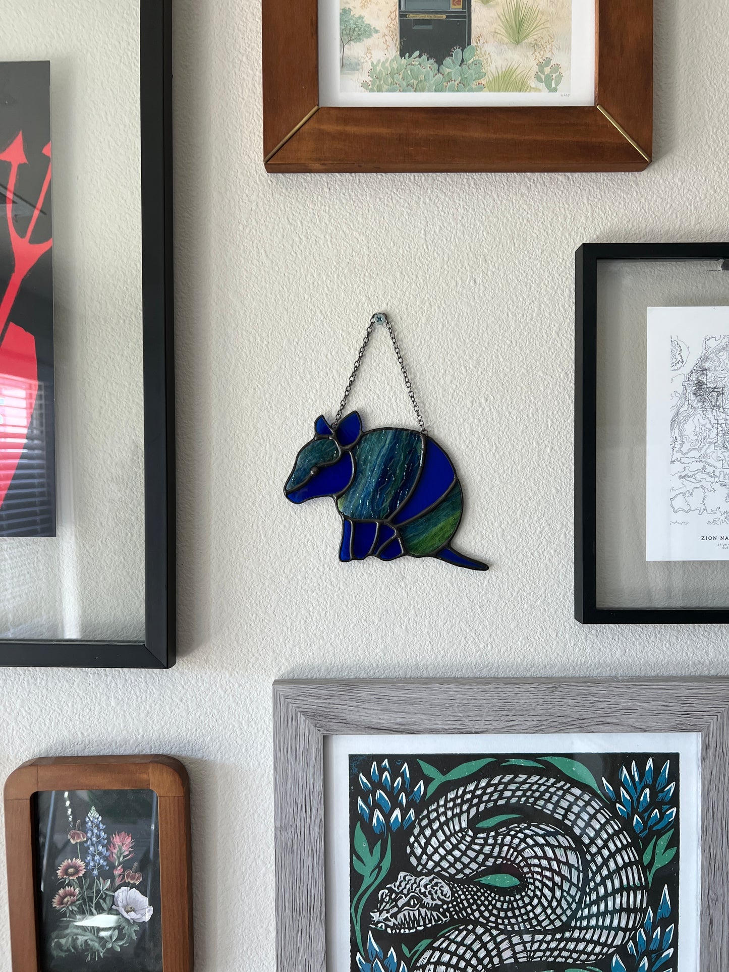 Lil’ Dillo • Cobalt & Green