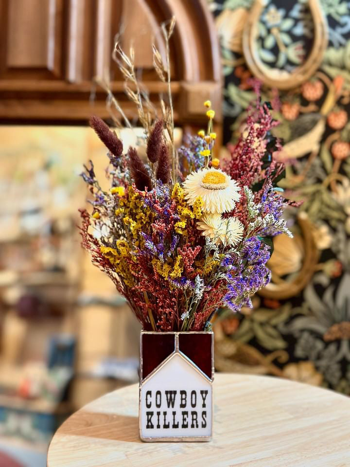 Cowboy Killers Vase