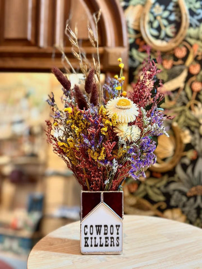 Cowboy Killers Vase