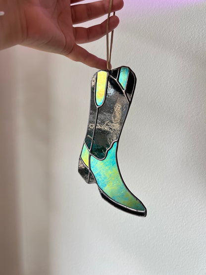 Cowboy Boot • Reversible Black