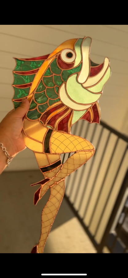 Fishnets Pinup