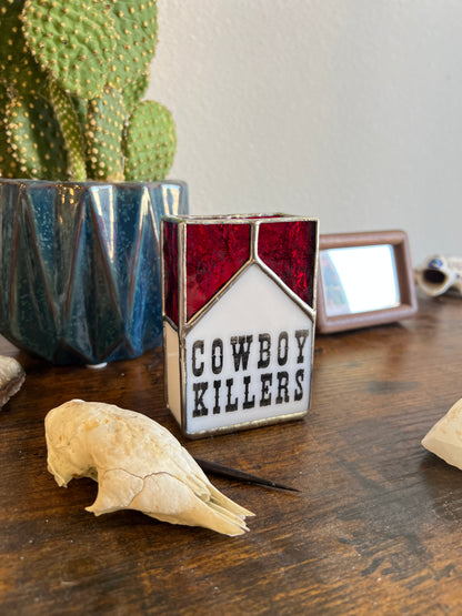 Cowboy Killers Vase
