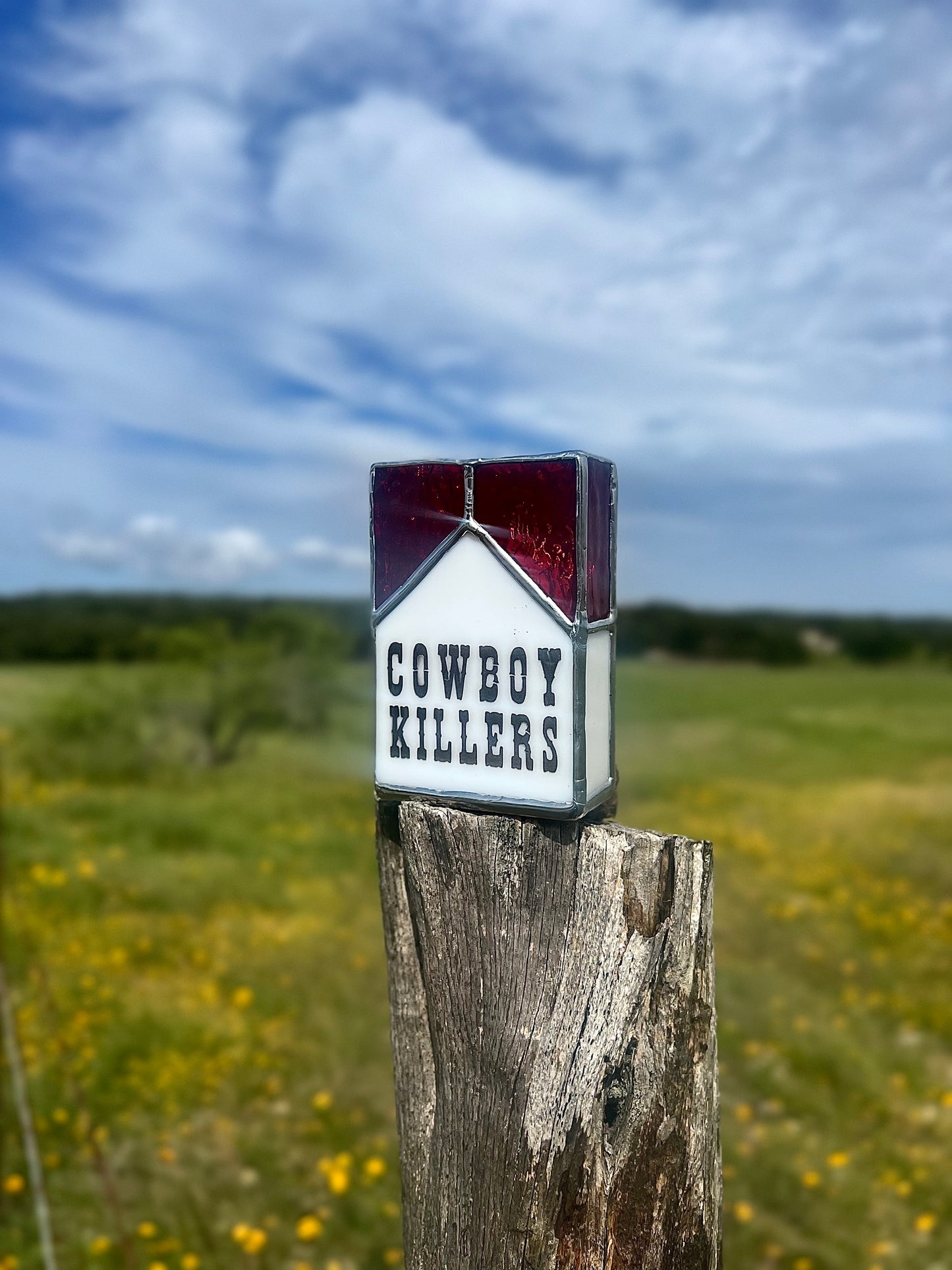 Cowboy Killers Vase