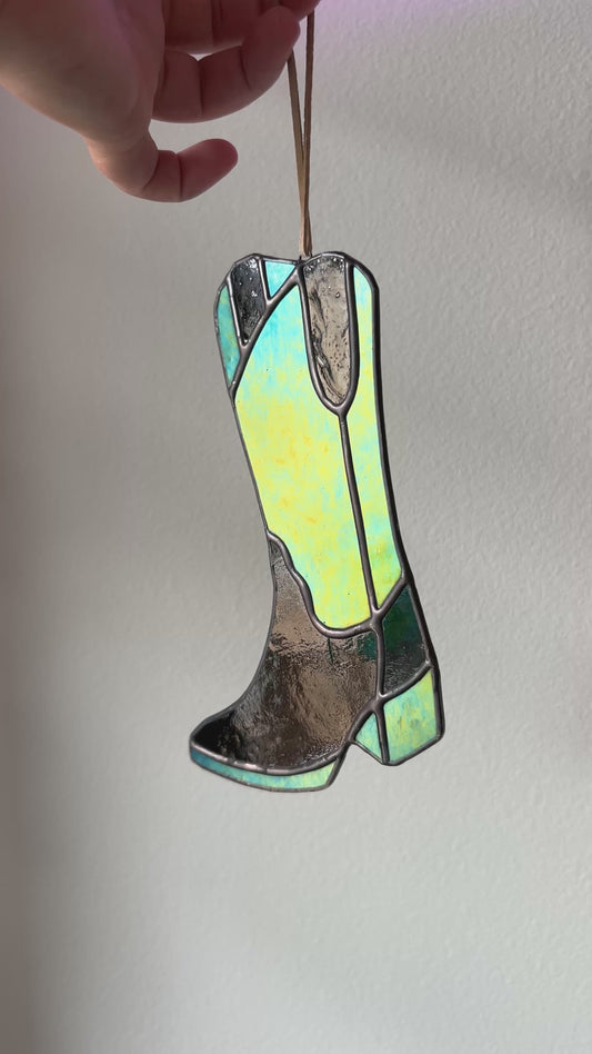 Cowboy Boot • Reversible Black